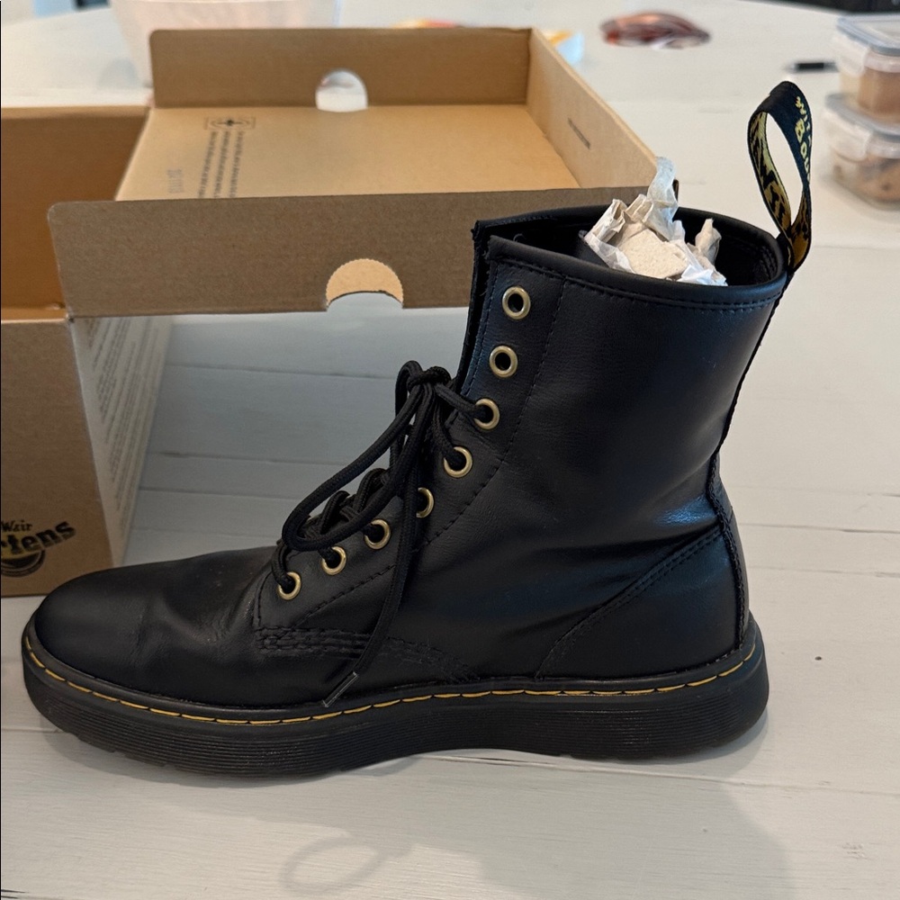 Dr. Martens Zavala Black Boots - Picture 8 of 10
